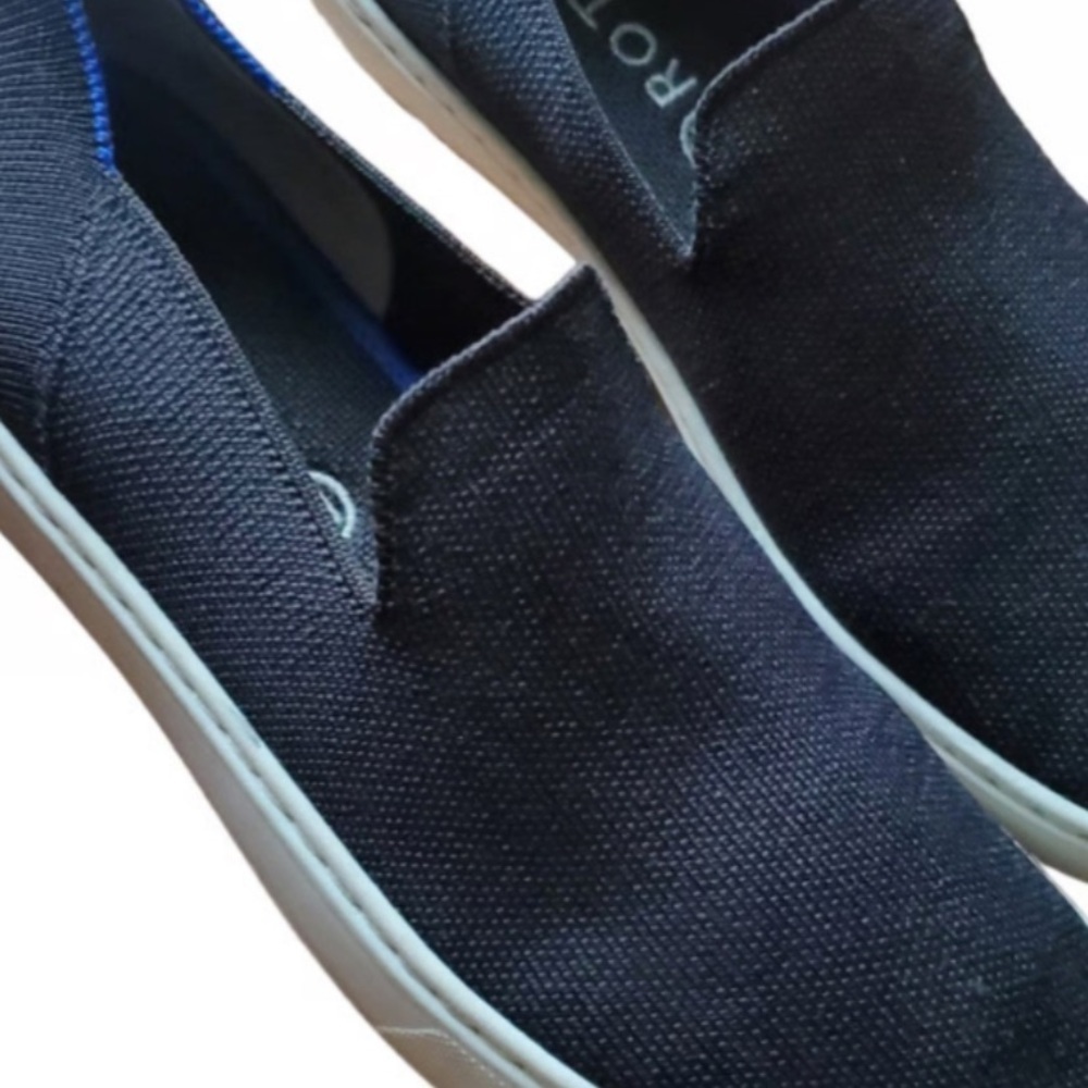 Rothys Navy slip on sneakers